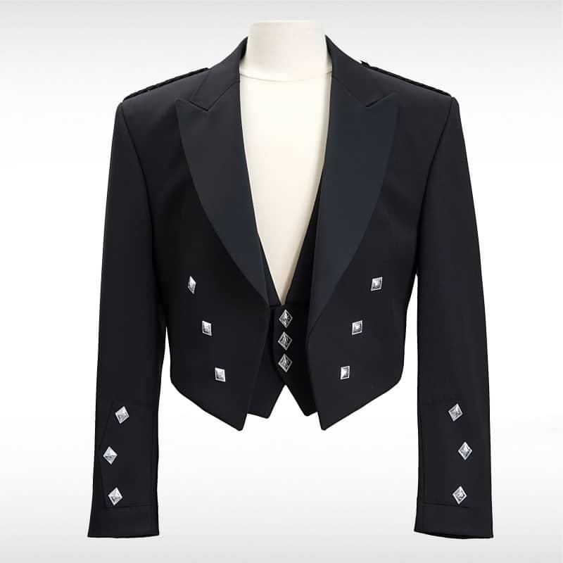 Prince Charlie Black Magee Wool Set