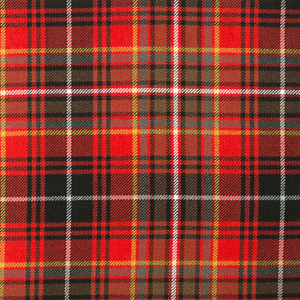 Innes Red - Weathered - Tartan Fabric