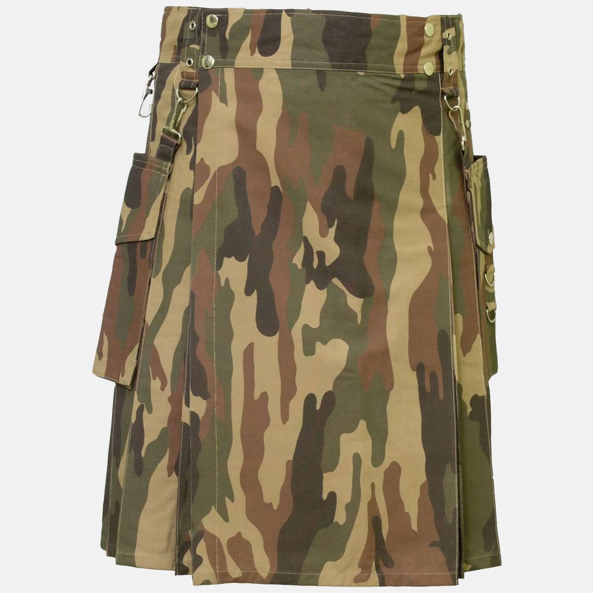 Ripsto Military Camo Kilt