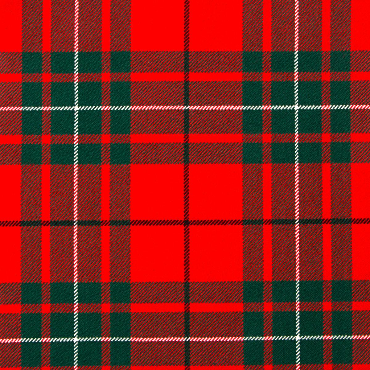 MacAuley Red - Modern - Tartan Fabric