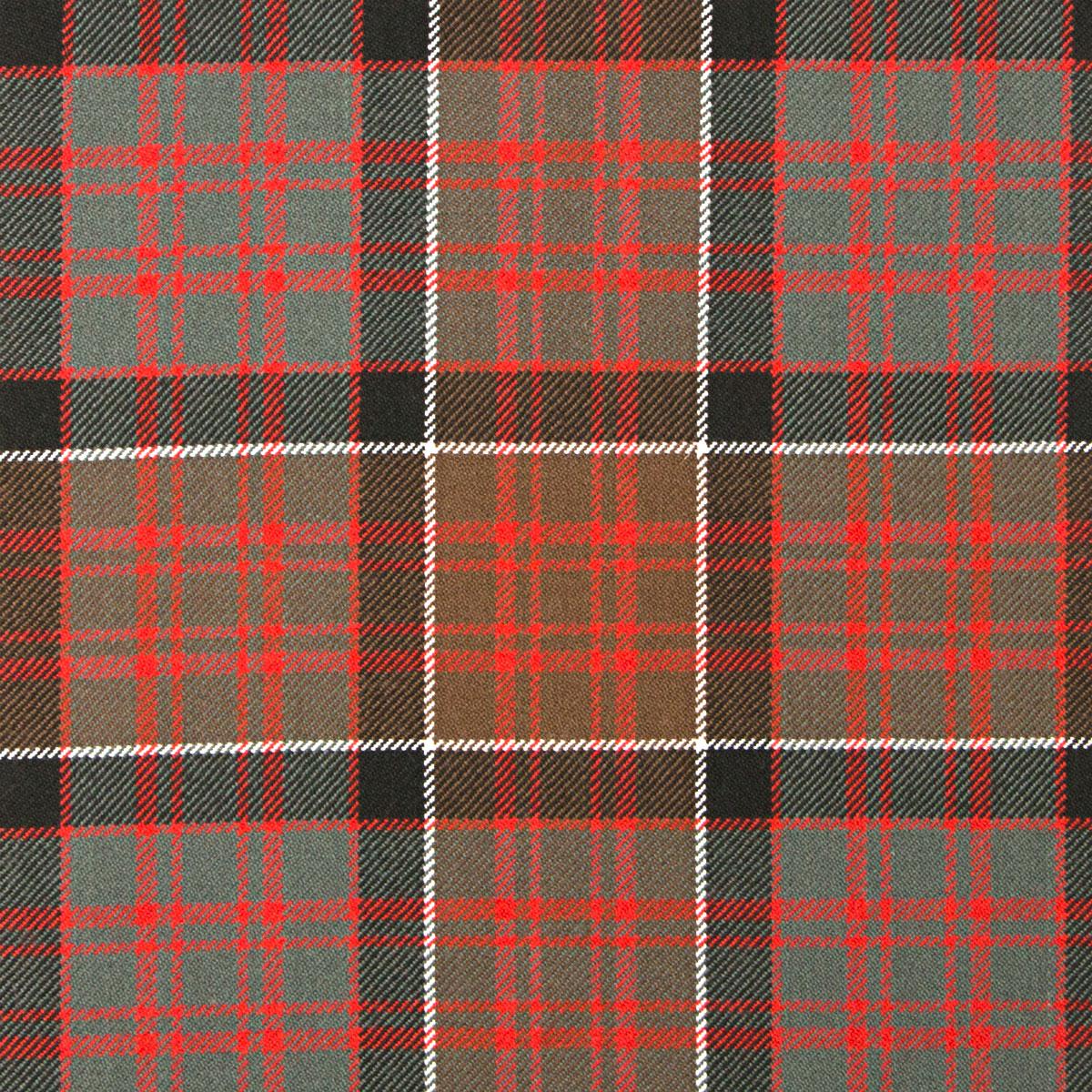 MacDonald Clanranald Weathered Tartan Fabric