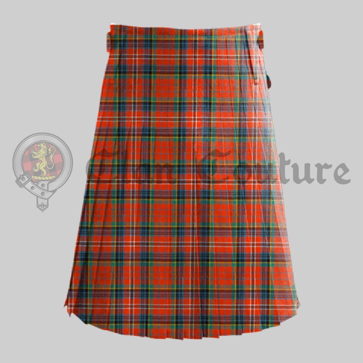 MacPherson Ancient Tartan Kilt, Kilt For Men , Scottish kilt