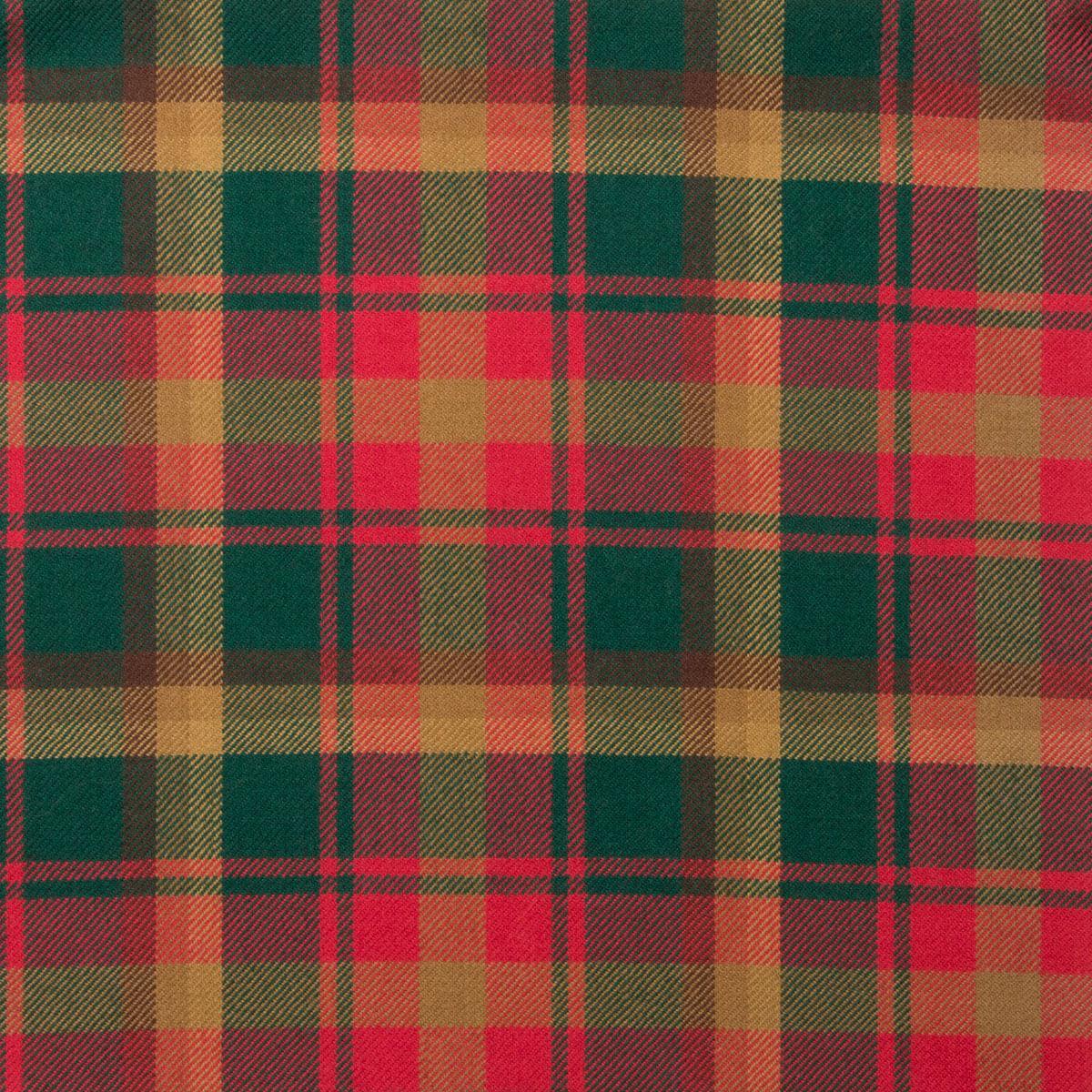 Maple Leaf Canadian - Tartan Fabric