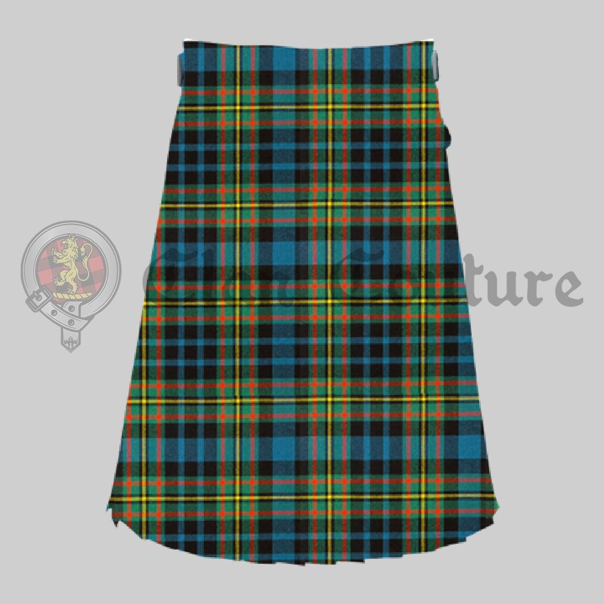 MacLellan Ancient Tartan Kilt, Traditional tartan Kilt, Heritage Wear