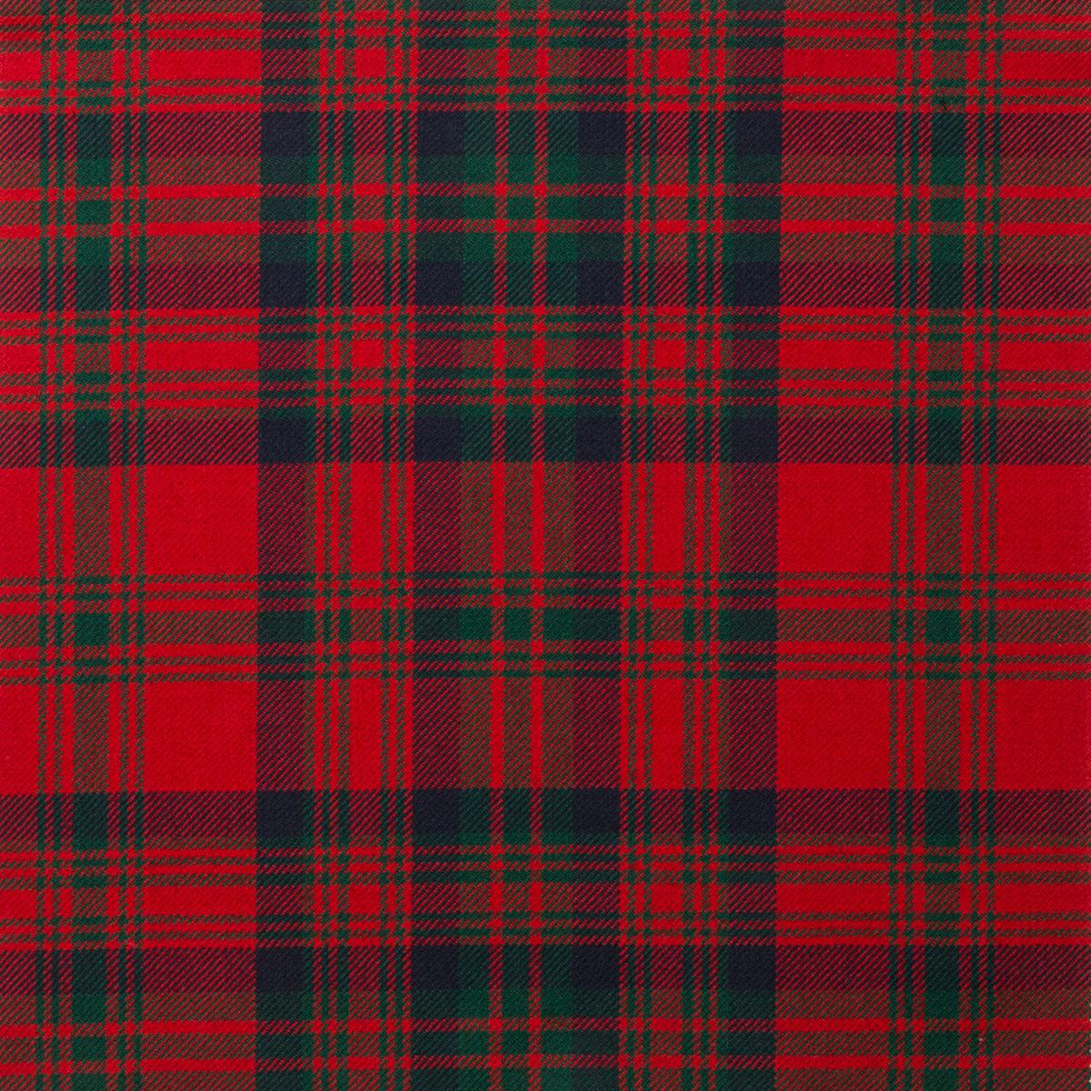 Matheson Red Modern Tartan Fabric