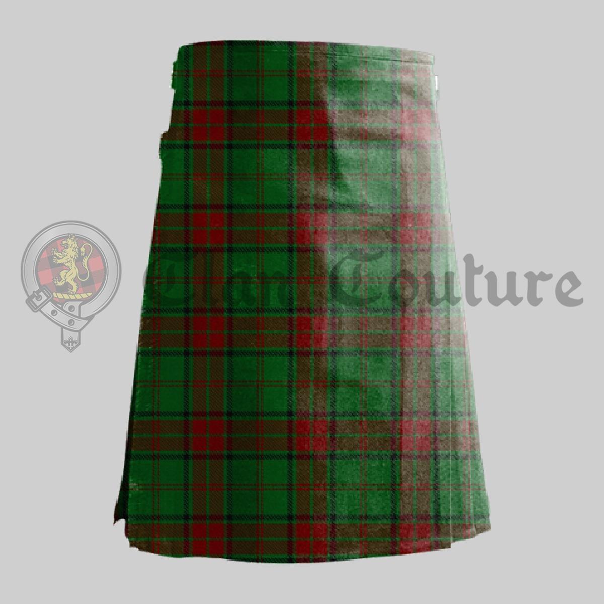 Maxwell Hunting Tartan Kilt, Kilt  for Men