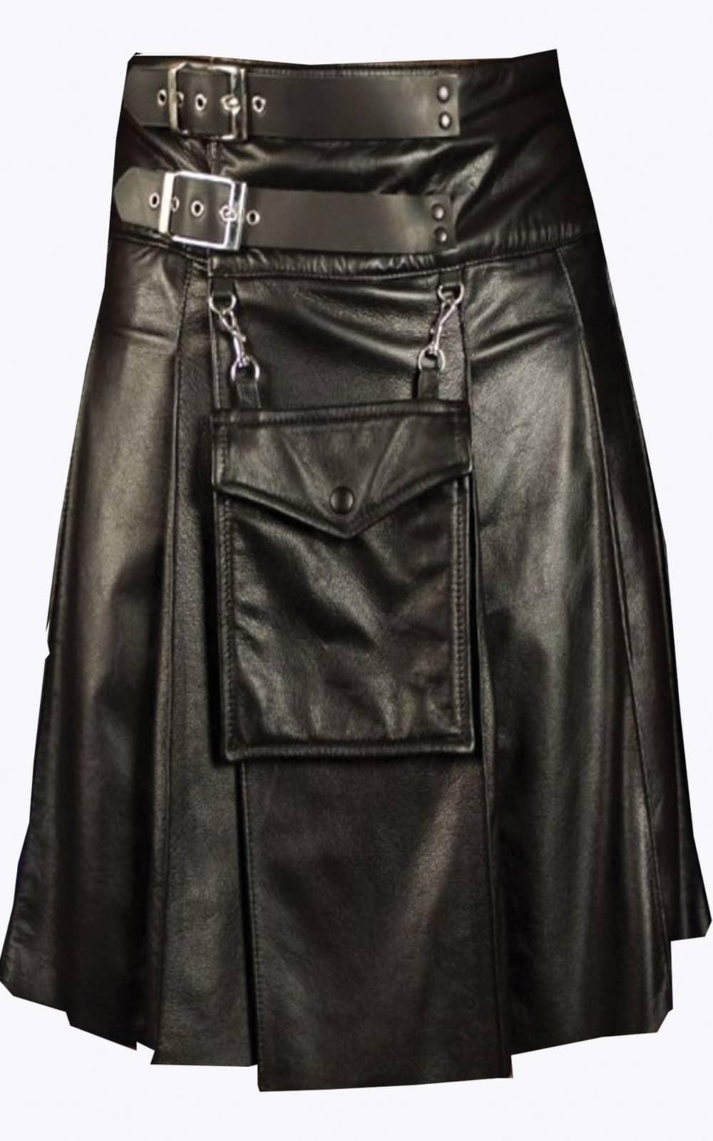 Marauder Leather Kilt