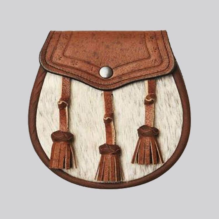 Khaki Calfskin Classic Sporran