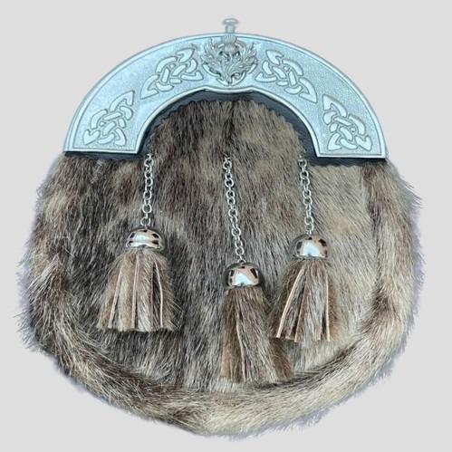 Thistle Celtic Cantle Sporran for Highland Dress