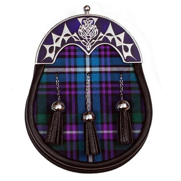 Pride of ScotlTartan Sporran for Highland Wear