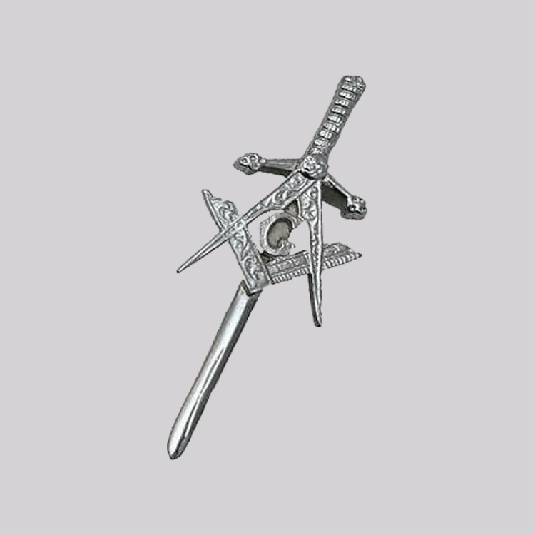 Scottish Masonic Kilt Pin