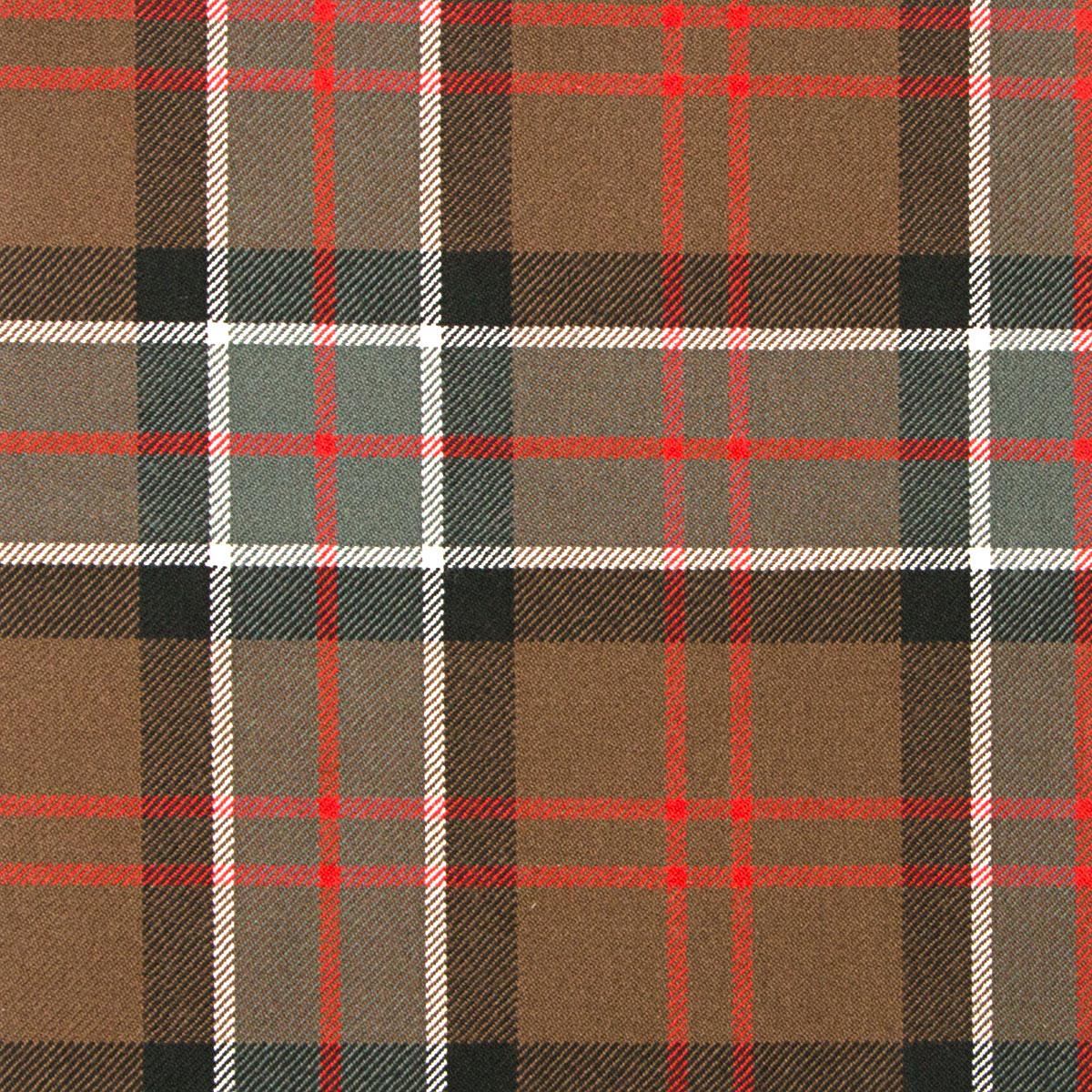 Sinclair Hunting Weathered Tartan Fabric