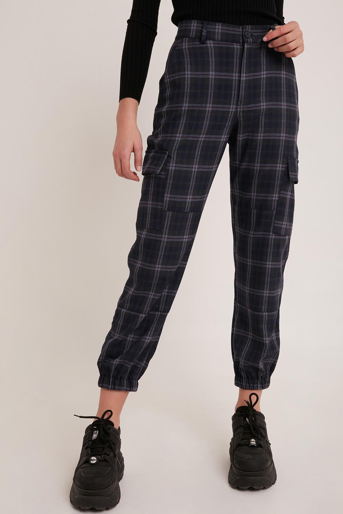 Tartan Cargo Pants