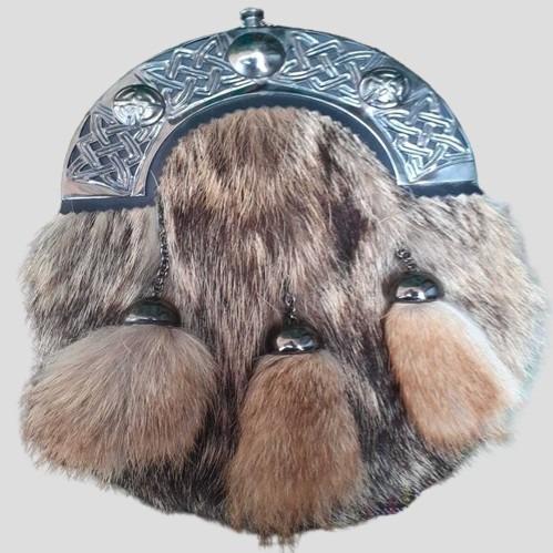 Elegant Tassels Full Dress Sporran for Scottish Kilts