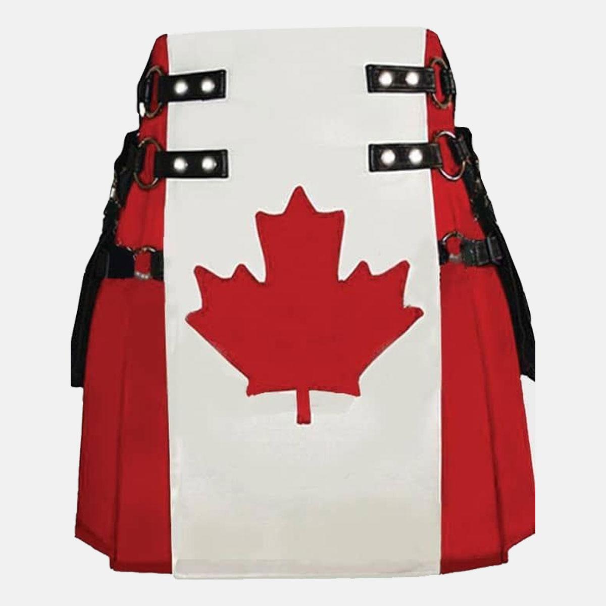 Canadian Flag Utility Kilt